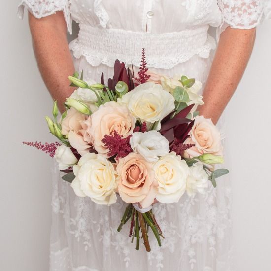 Fall best sale bridesmaid bouquets