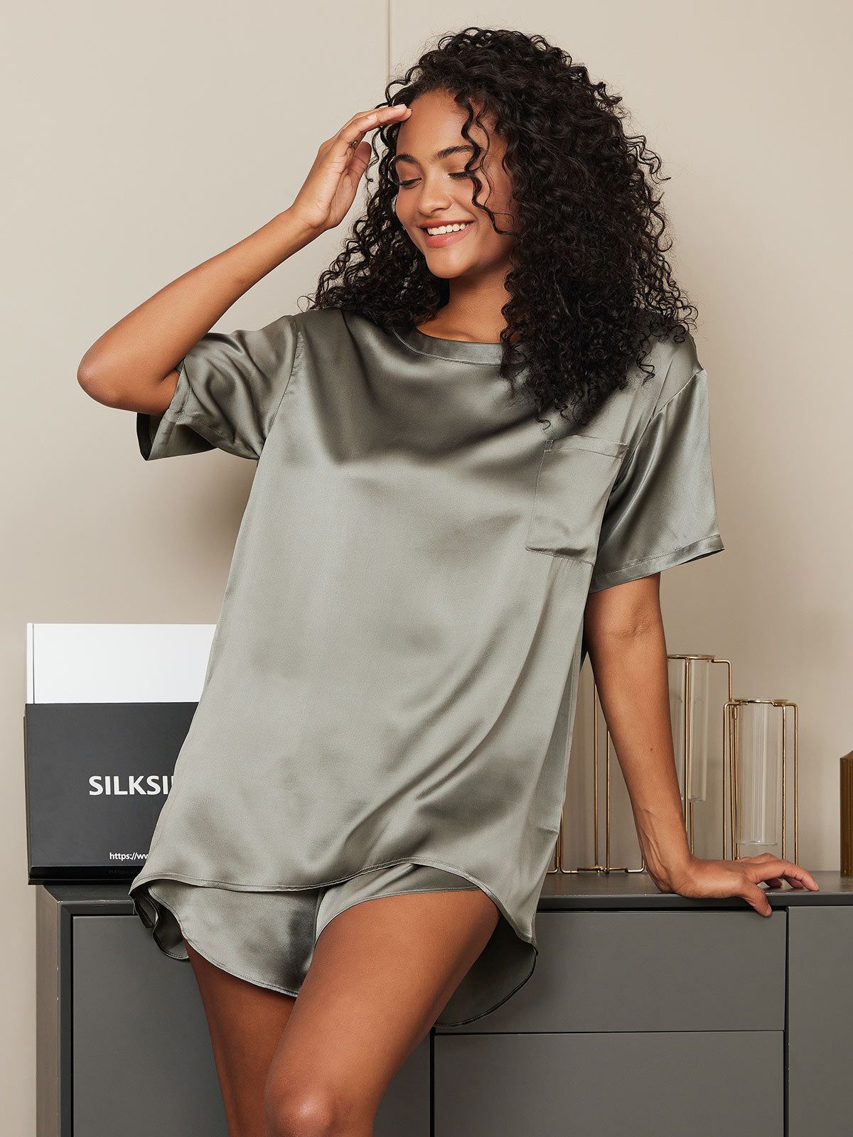 Best satin pyjamas hot sale