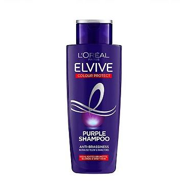 L'Oreal Paris Elvive Colour Protect Anti-Brassiness Purple Shampoo for Coloured or Highlighted Hair