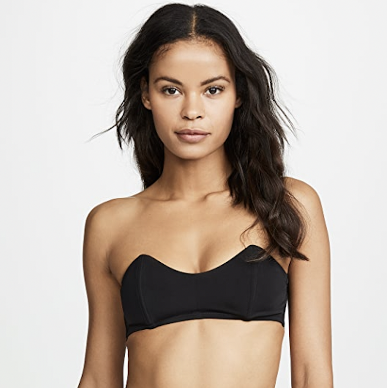 Out From Under Seamless Bandeau Bra Top In Black