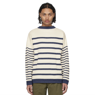 Pilgrim Surf & Supply Forest Stripe Sweater