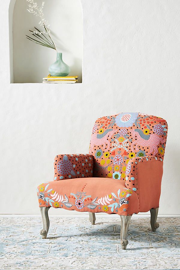 Anthropologie accent online chair