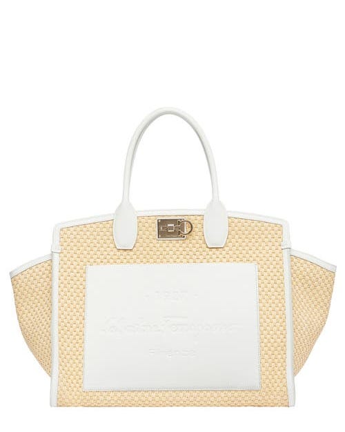 The Soft Studio Raffia Top Handle Bag The Soft Studio Raffia Top Handle Bag