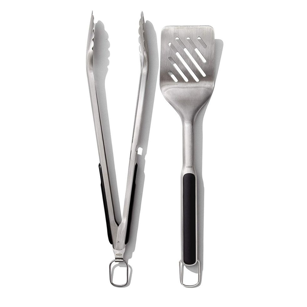 Good Grips Grilling Turner and Tongs Set