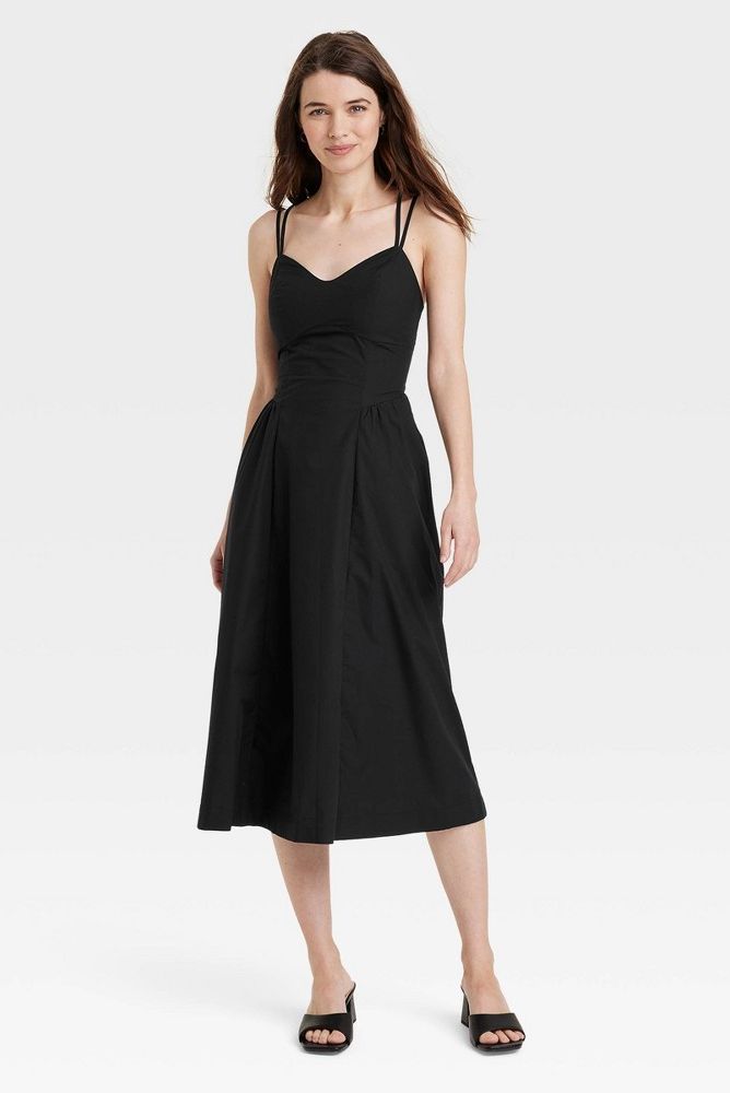 Black Sleeveless Dress  