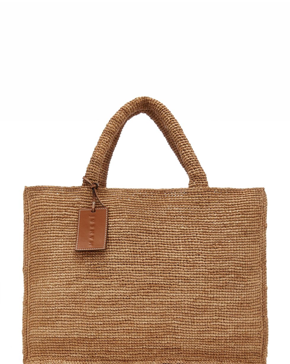 The Row 'top Handle 14' Shoulder Bag in Natural