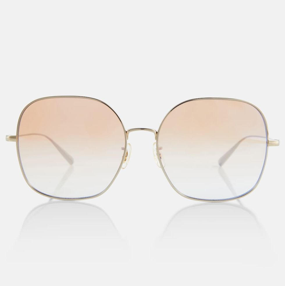 x Oliver Peoples Circle Sunglasses
