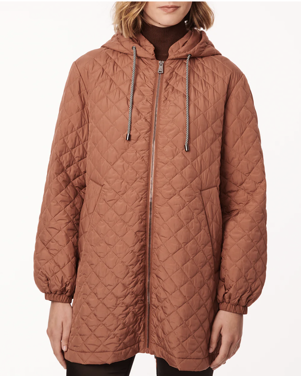 Quilted Swing Coat