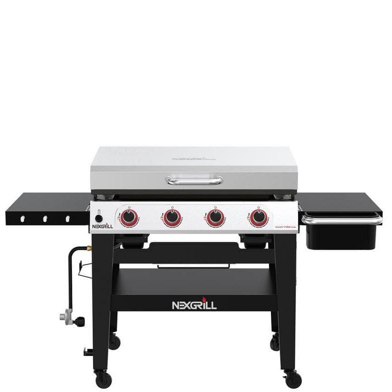 Griller's Choice Outdoor Griddle Grill Propane Gas Flat Top - Hood Inc –  Grillers Choice Brands