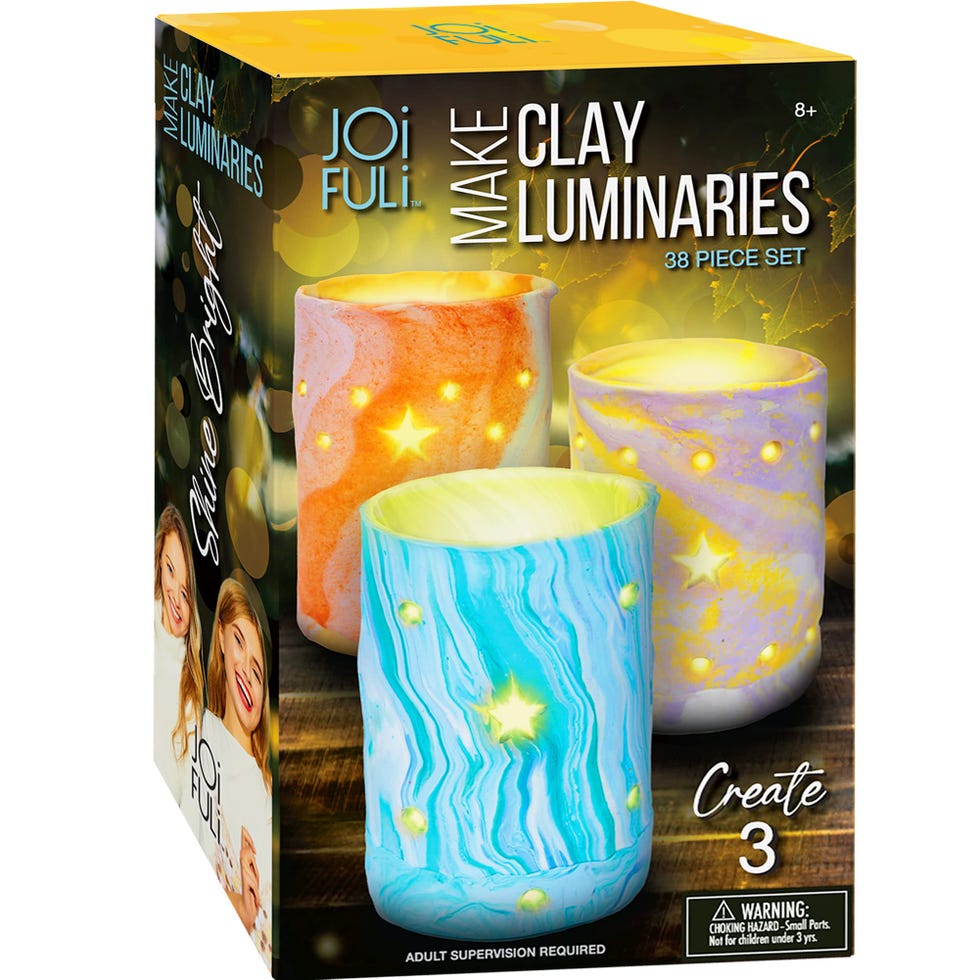 DIY Clay Luminaries Clay Craft Kit 