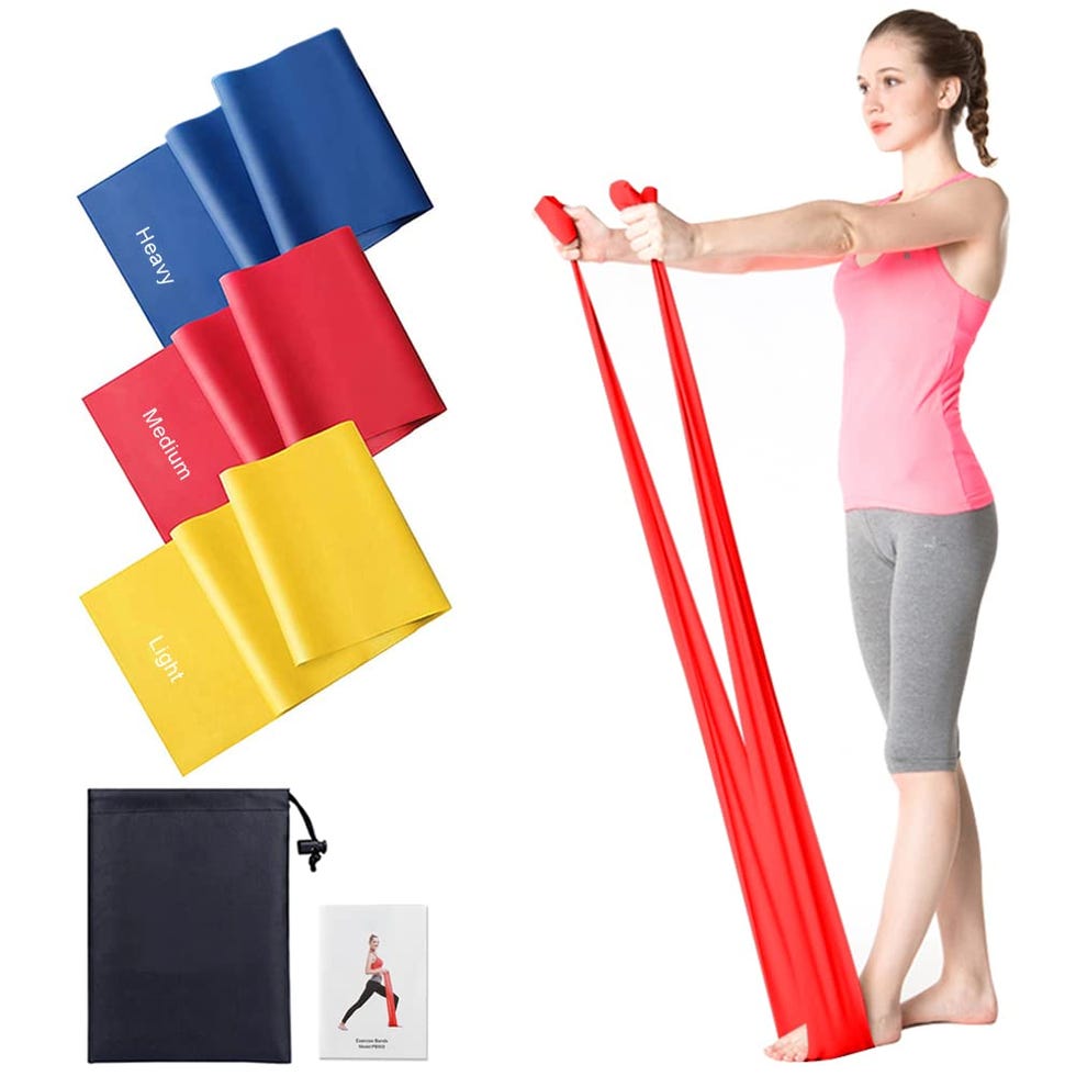  Bandas Elasticas Musculacion con 3 Niveles de Resistencia