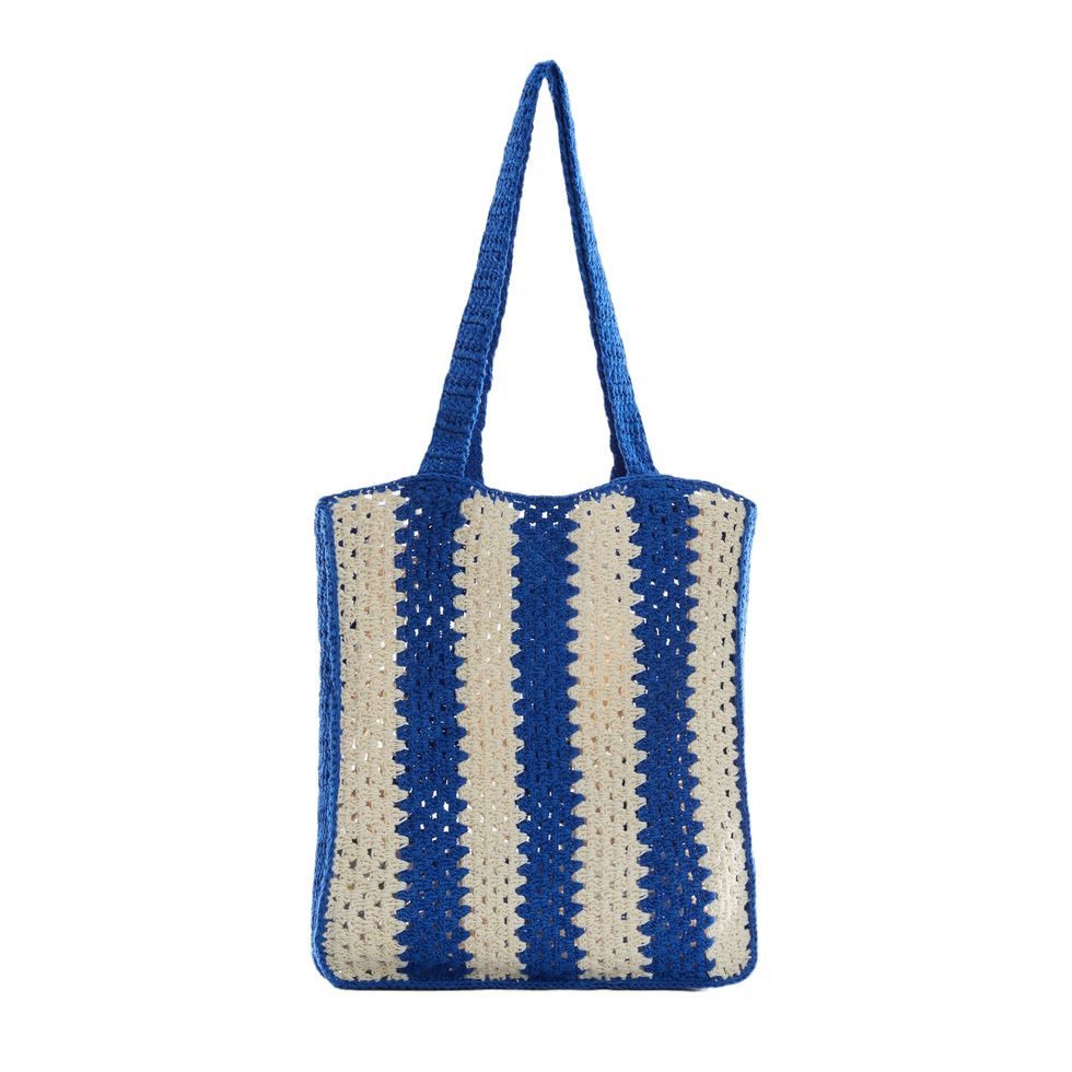 Tas Crochet Stripe Tas Crochet Stripe