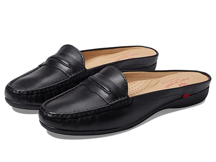 Lawrence Leather Loafer Mule