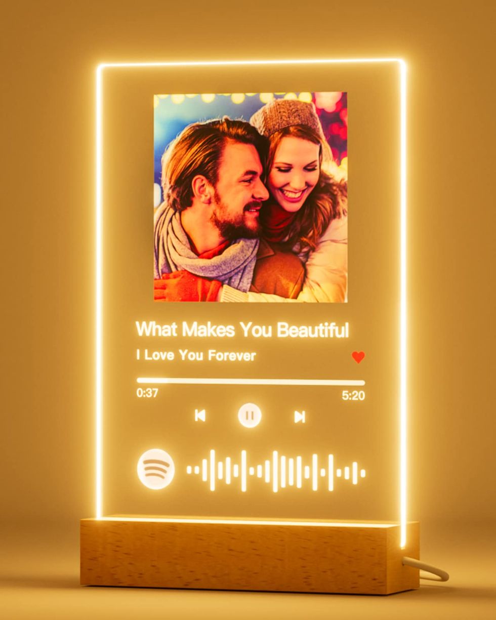 Personalized Spotify Song Plaque