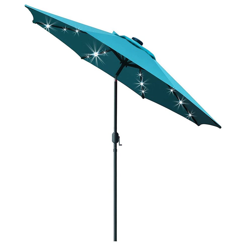  Sunnyglade 9-Foot 24 LED Lighted Patio Umbrella 