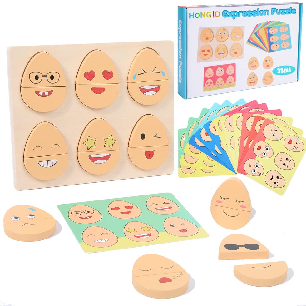 Wooden Expressions Puzzle