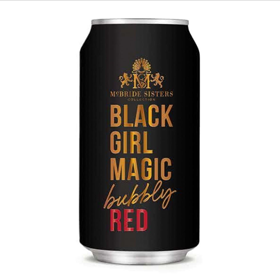 Black Girl Magic Bubbly Red