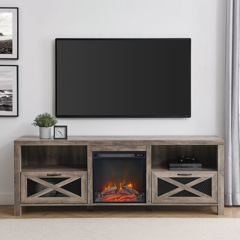 Tansey TV Stand with Electric Fireplace