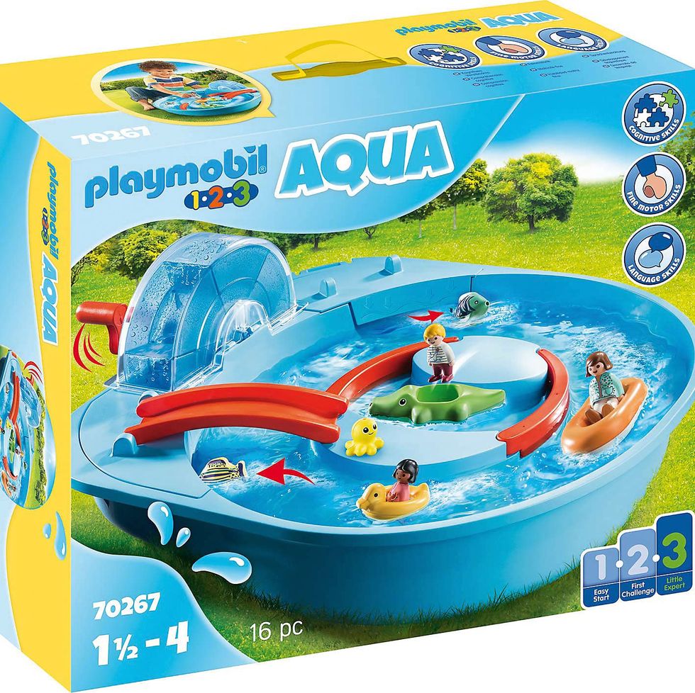 PLAYMOBIL 1.2.3 Aqua Splish Splash Water Park