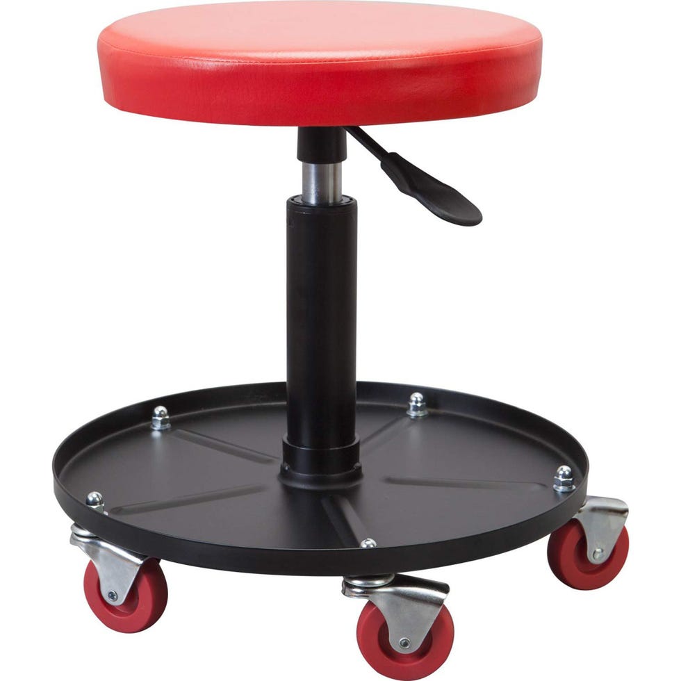 Big Red Torin Heavy Duty Rolling Garage/Shop Stool