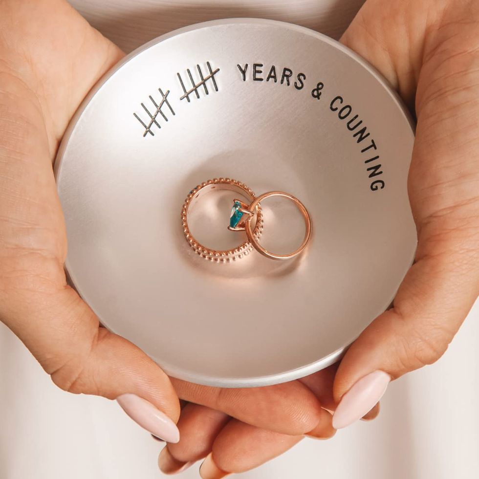 10th Anniversary Ring Dish