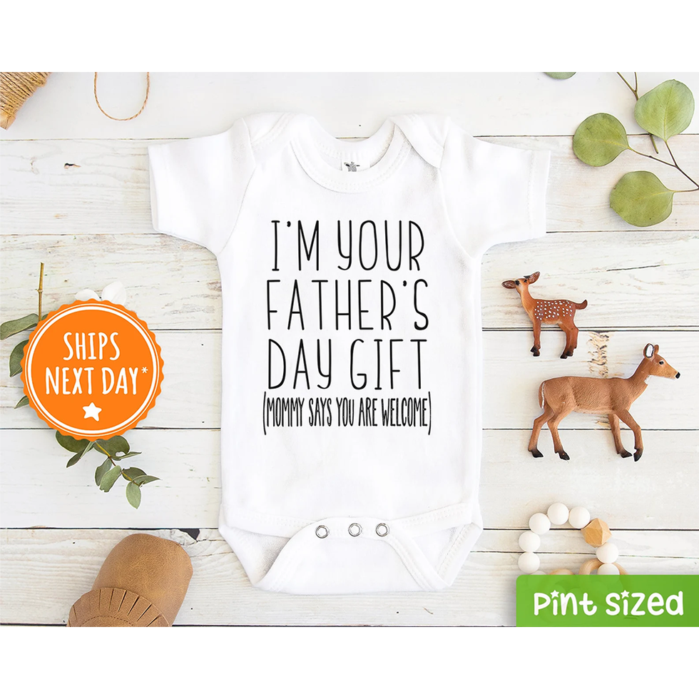 "I'm Your Father's Day Gift" Onesie