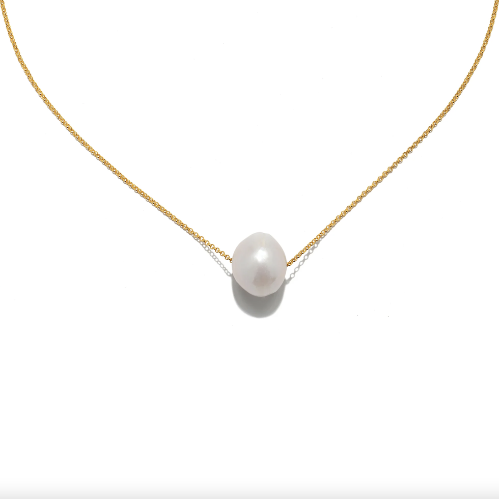 Iris pearl necklace