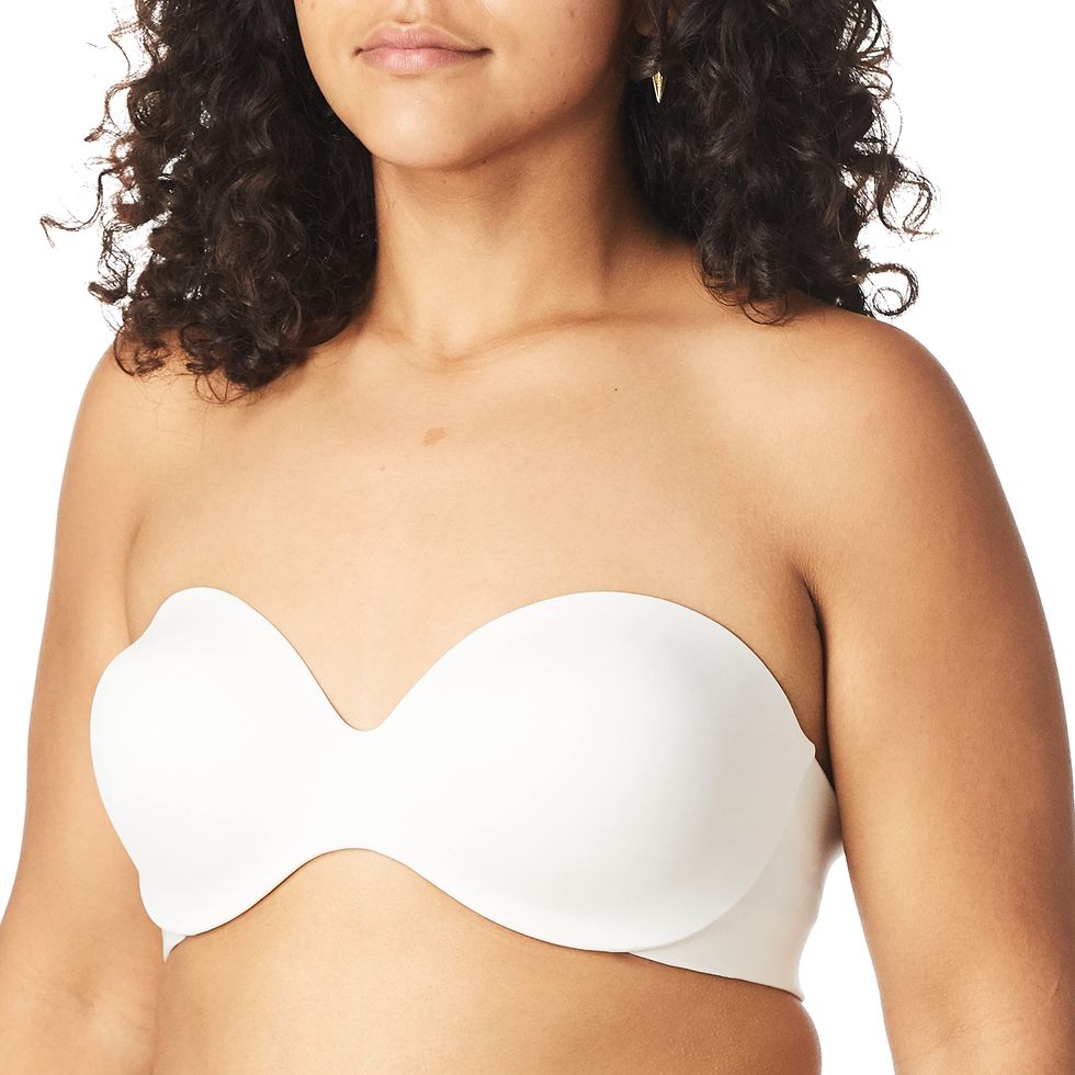 Cushioned Lightly Lined Convertible Strapless Bra