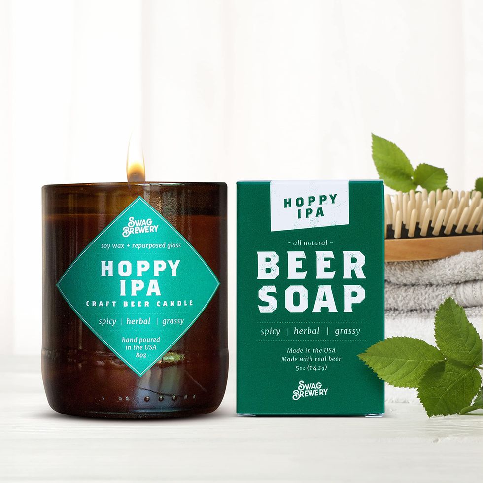 Hoppy IPA Candle and Beer Soap