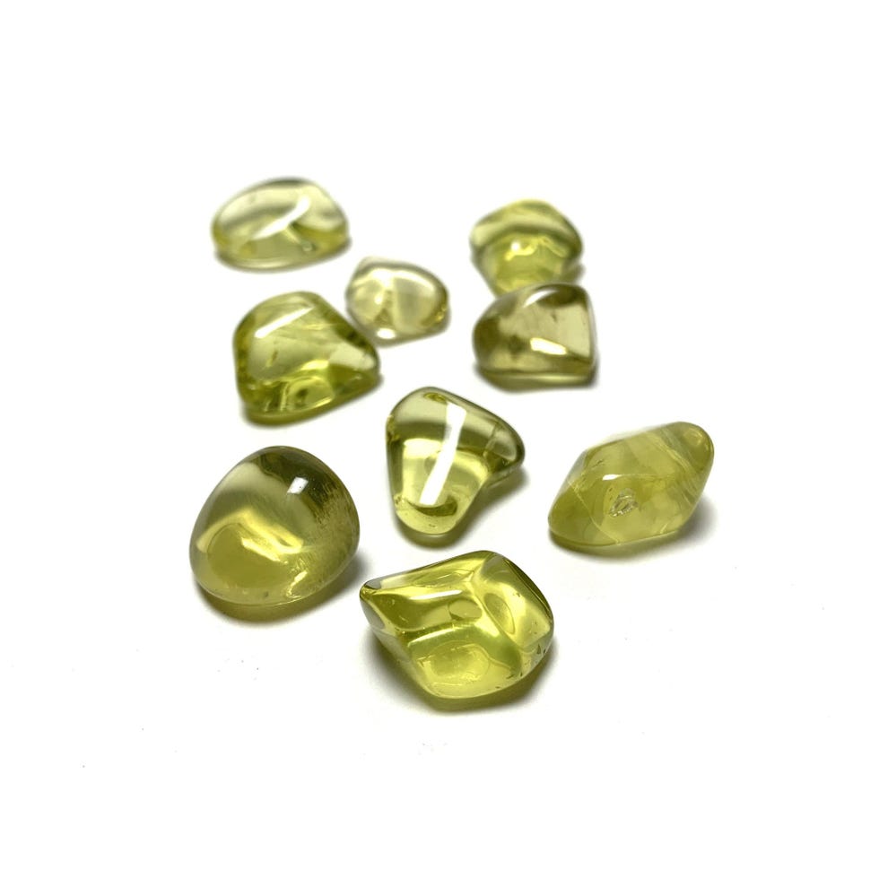 Lemon Quartz Tumbles
