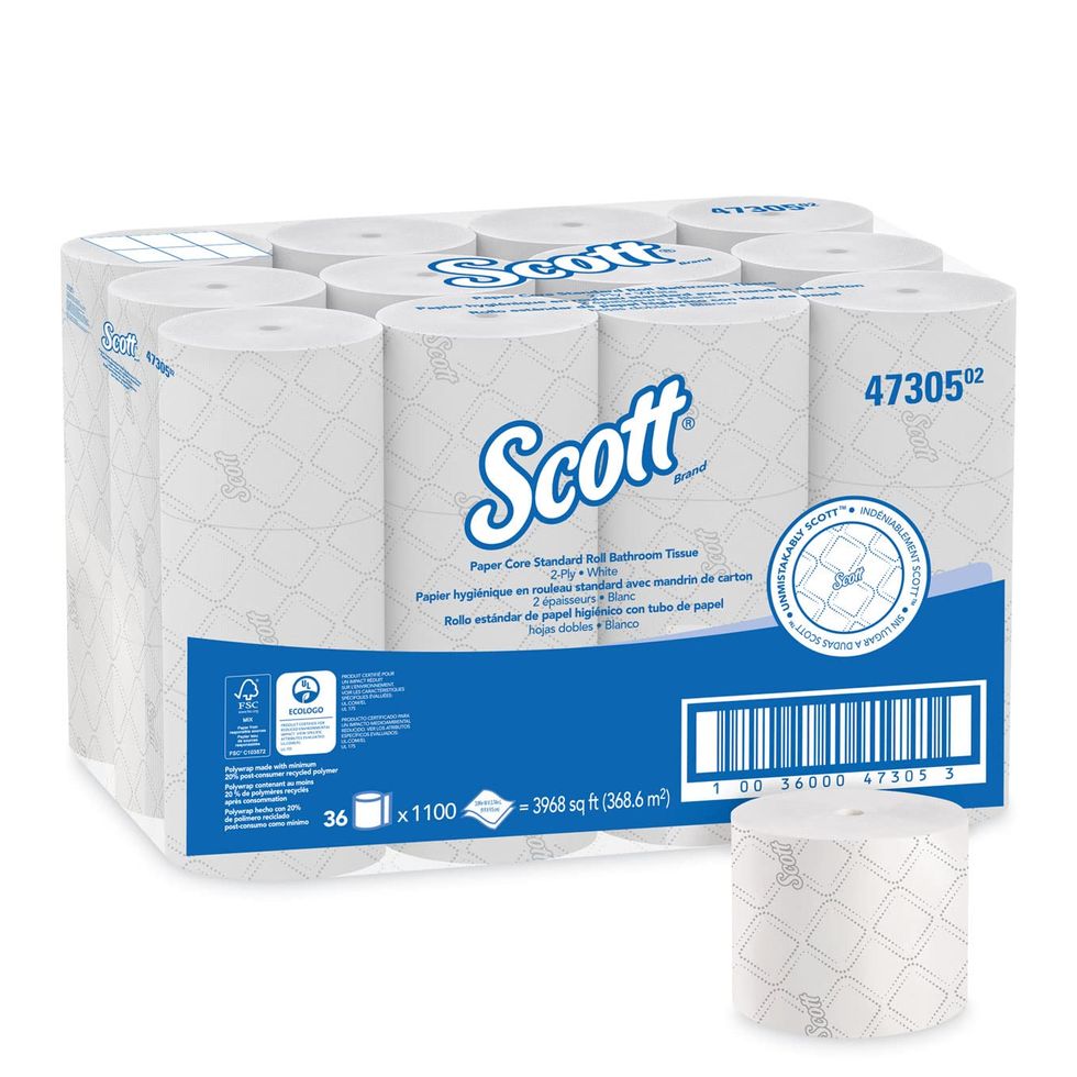 Small Core High Capacity Bath Tissue