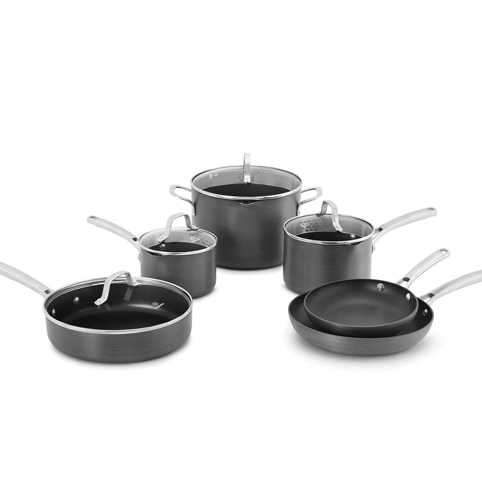 10-piece pot/frying pan set
