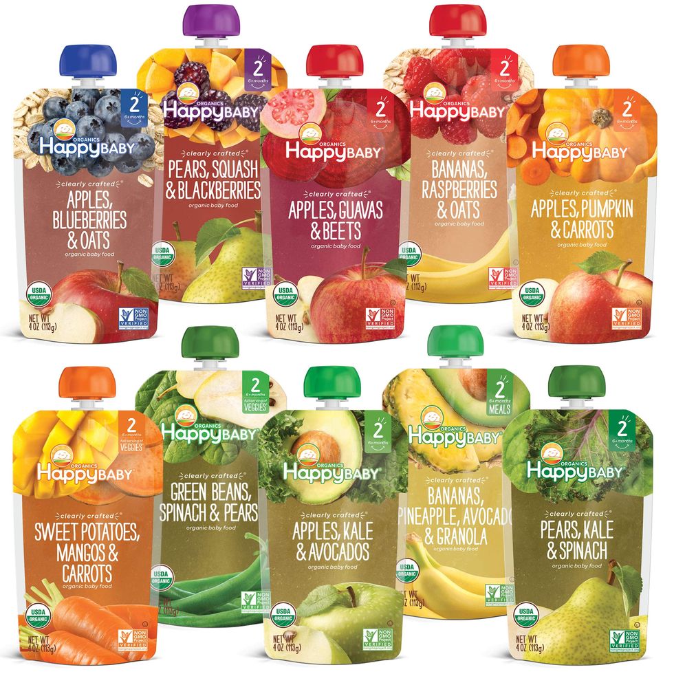 Discounted organic baby food options
