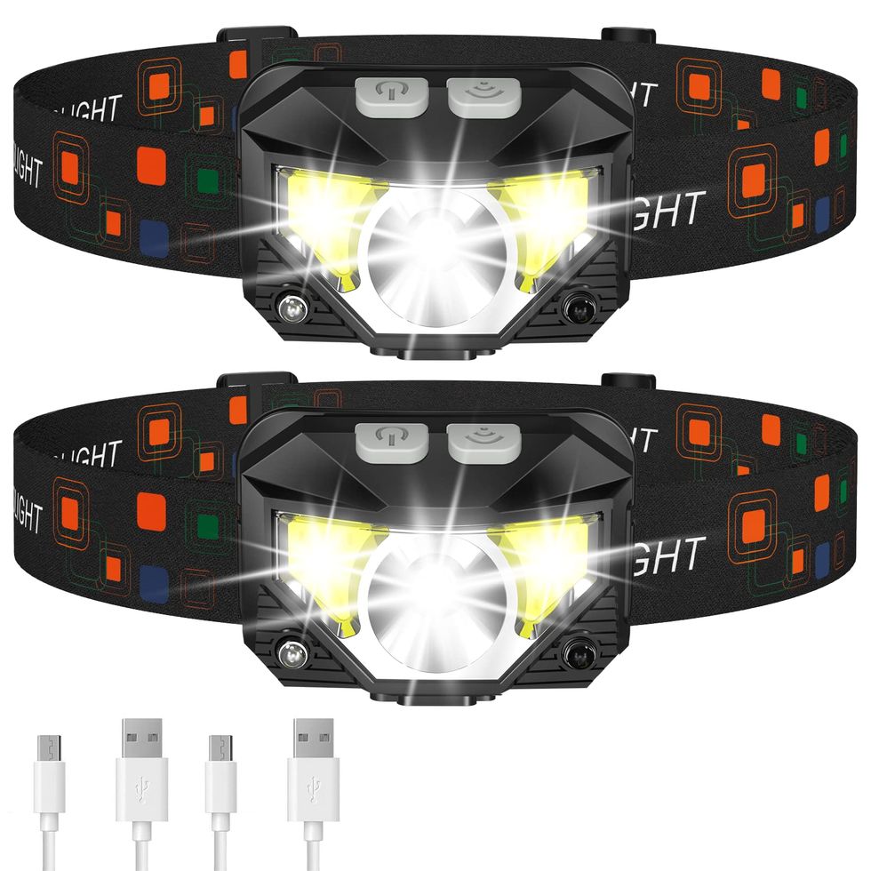 Rechargeable Headlamp 2-Pack