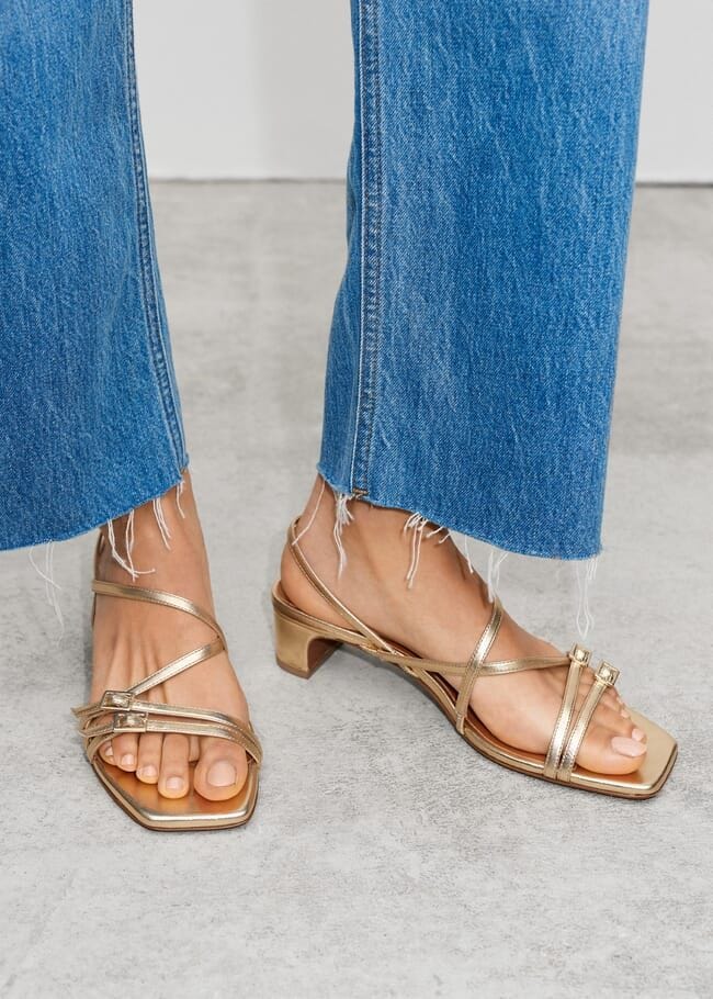 Kitten Heel Sandal Kitten Heel Sandal