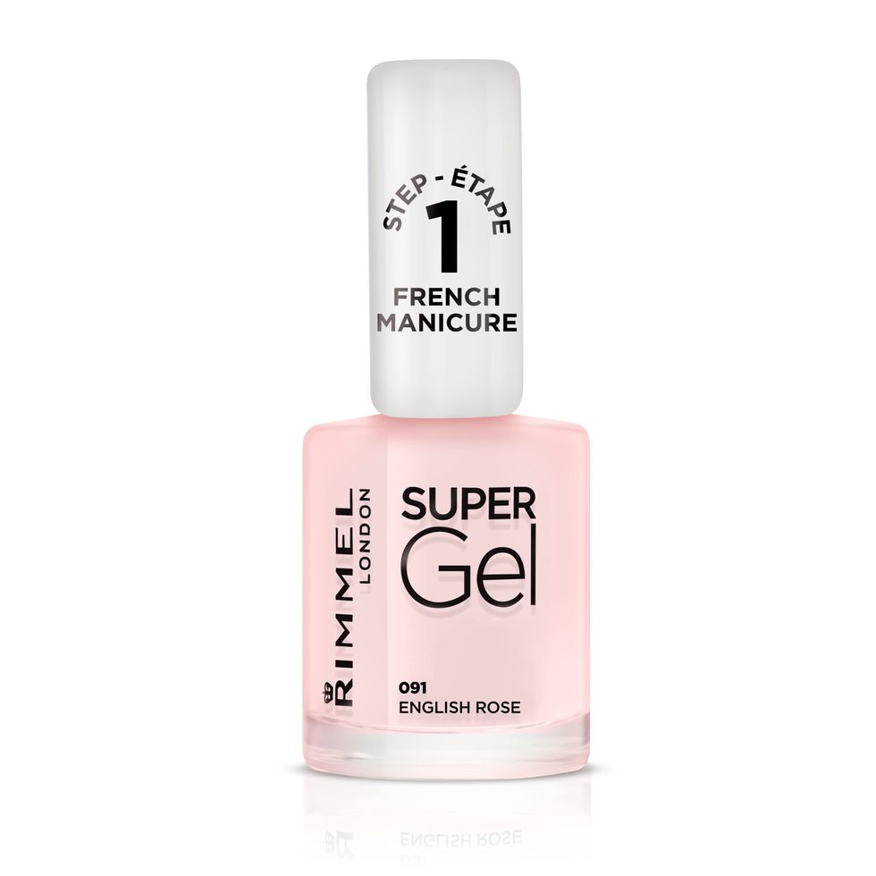 Super Gel French Manicure Long Lasting Gel Effect 091 English Rose
