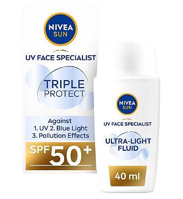 Sun UV Face Specialist Triple Protect Sun Cream Fluid SPF50+ 