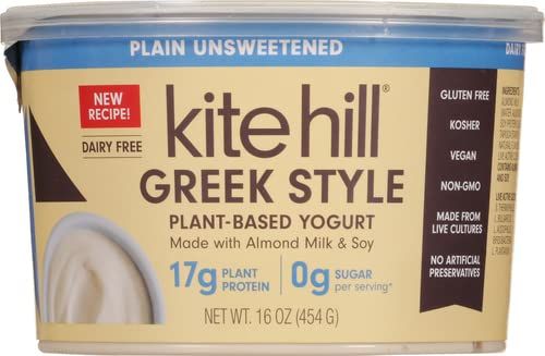 Plain Unsweetened Greek Style Plant-Based Yogurt