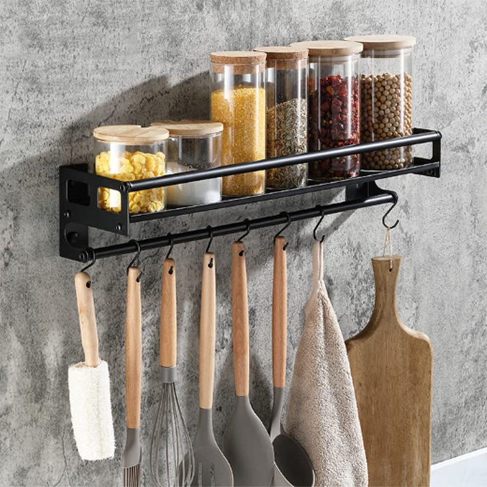 Soporte de utensilios con especiero