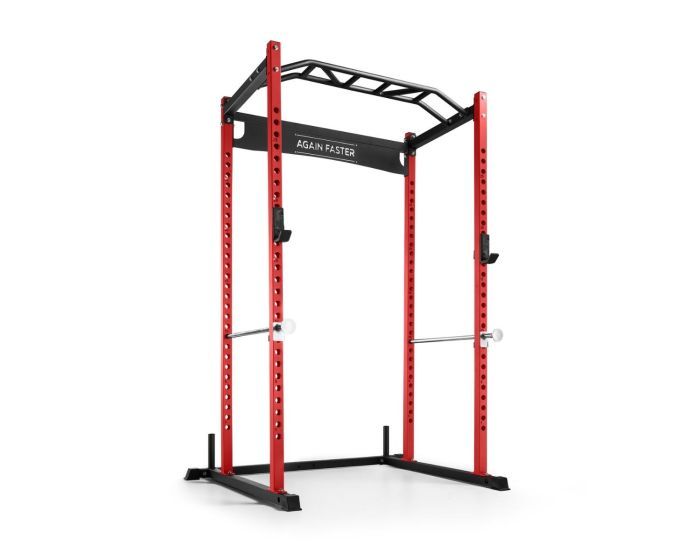 Adjustable height best sale power rack