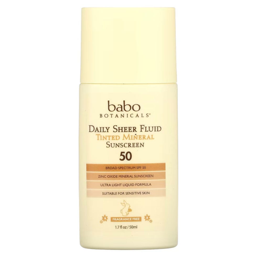 Daily Sheer Fluid Tinted Mineral Sunscreen SPF 50 Daily Sheer Fluid Tinted Mineral Sunscreen SPF 50