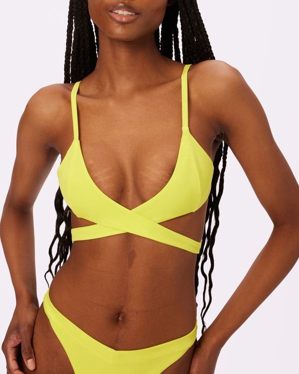 Criss-Cross Bikini Top