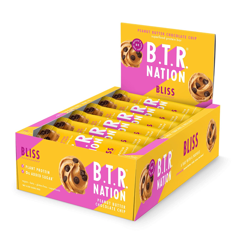 Peanut Butter Chocolate Chip Bliss Bars (12 count)