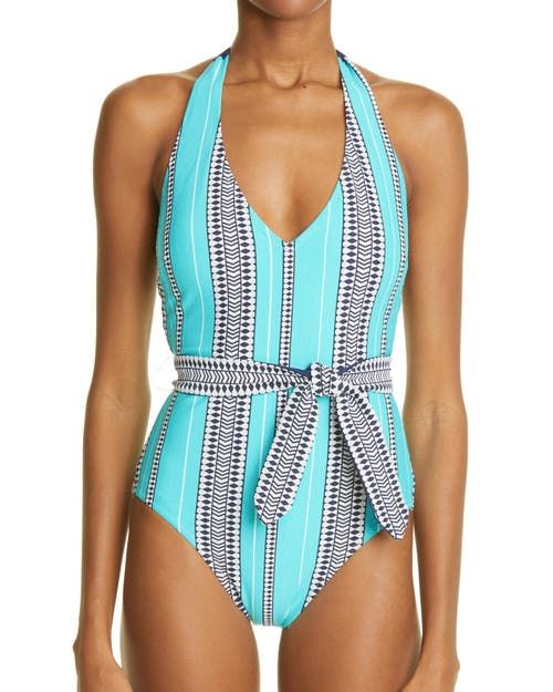 Luchia Belted One-Piece Swimsuit