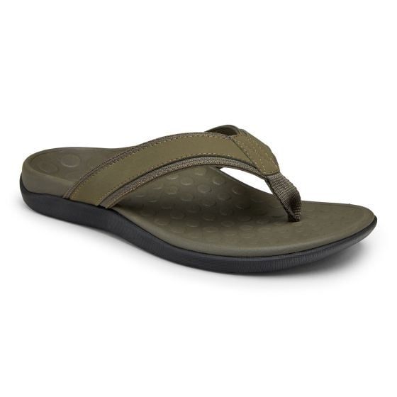 Vionic mens flip flops on sale amazon