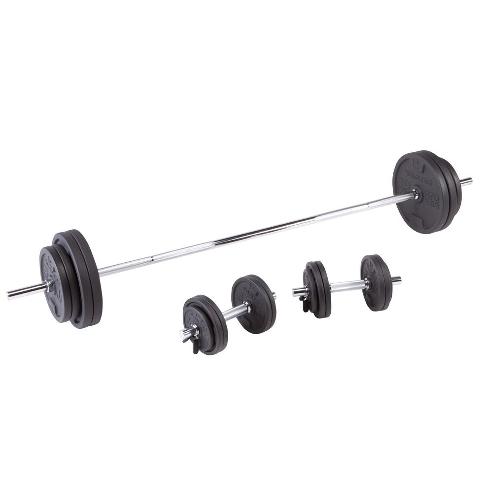 Corength Dumbbell And Bar Weight Training Kit