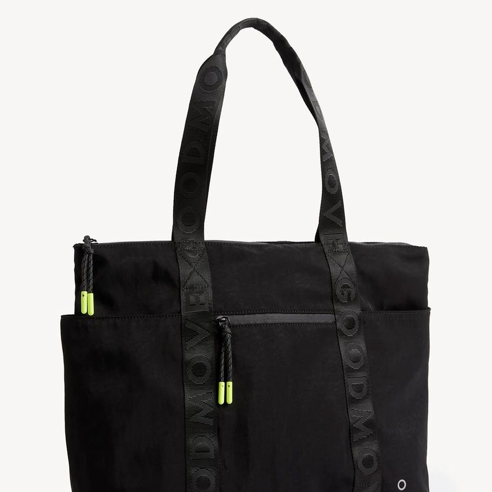 Marks & Spencer Tan Brown Solid Tote Bag