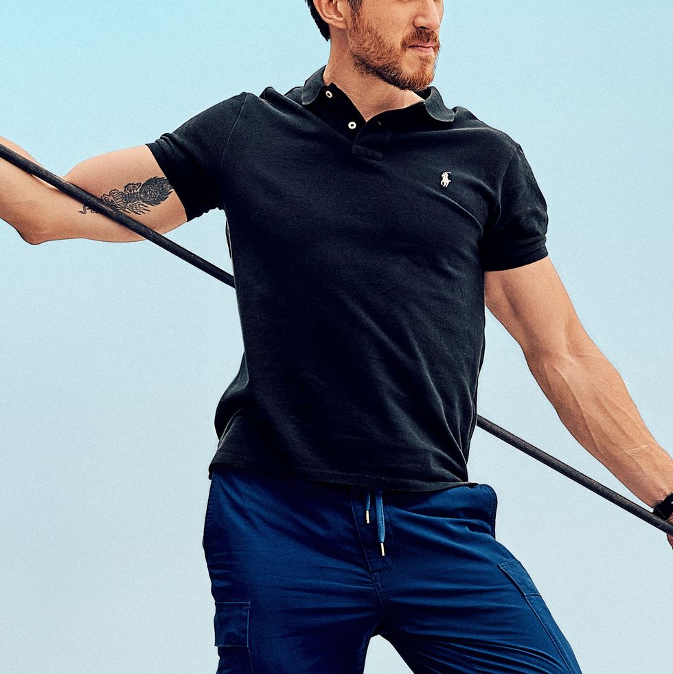 The Iconic Mesh Polo Shirt for Men
