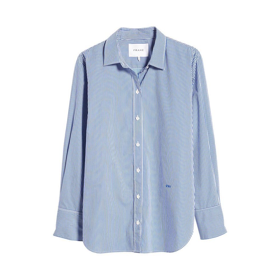 The Oversize Organic Cotton Button-Up Shirt