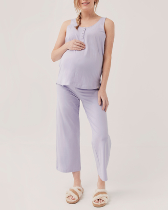 Organic Cotton Maternity Pajama Set